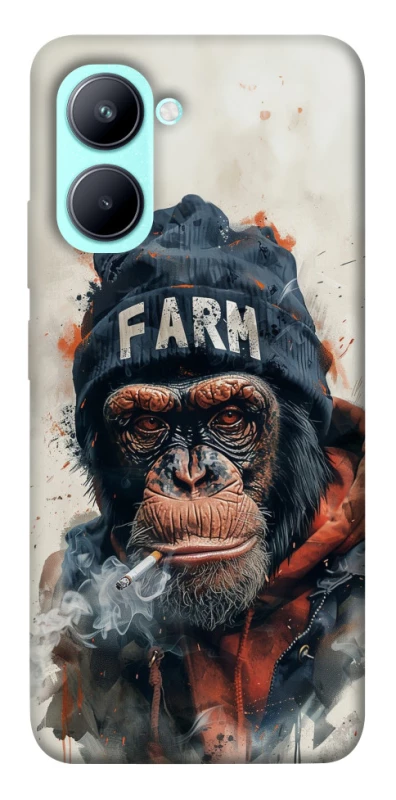 Чехол на Realme C33 Шимпанзе v3 фото 1 из 1