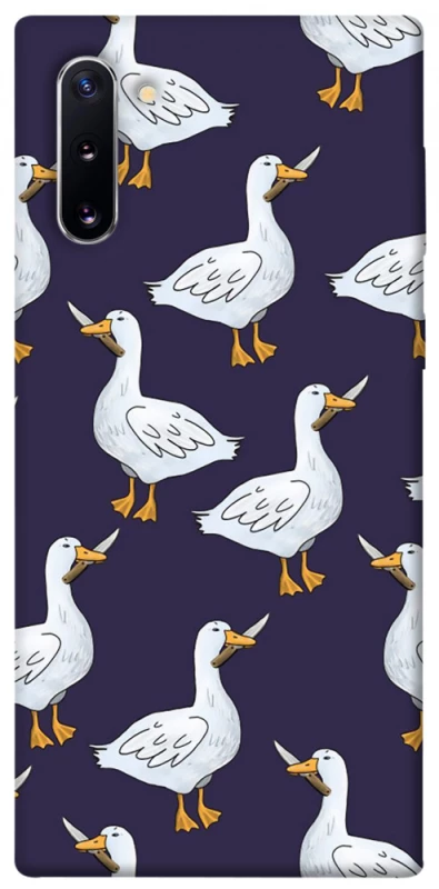 Чохол на Samsung Galaxy Note 10 Гуси з претензією фото 1 з 1