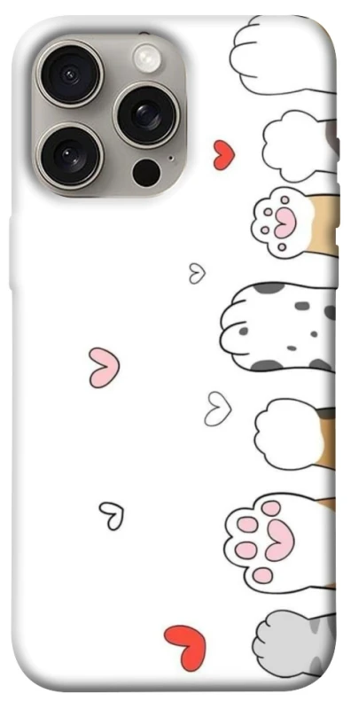 Чехол на Apple iPhone 15 Pro Max (6.7") Paws фото 1 из 1