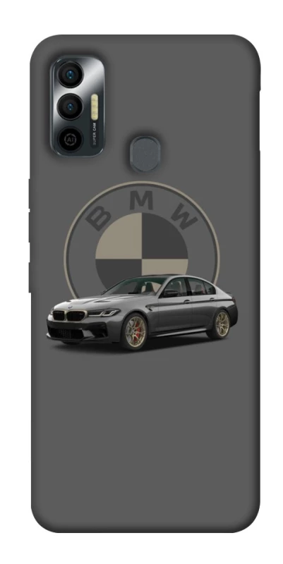 Чехол на TECNO Spark 7 BMW grey v2 фото 1 из 1