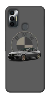 Чехол на TECNO Spark 7 BMW grey v2 фото 1 из 1