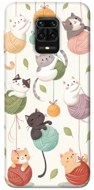 Чохол на Xiaomi Redmi Note 9s / Note 9 Pro / Note 9 Pro Max Funny Kittens фото 1 з 1