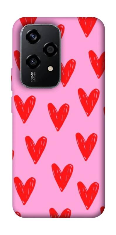 Чехол на Honor 200 Lite Red hearts 2 фото 1 из 1