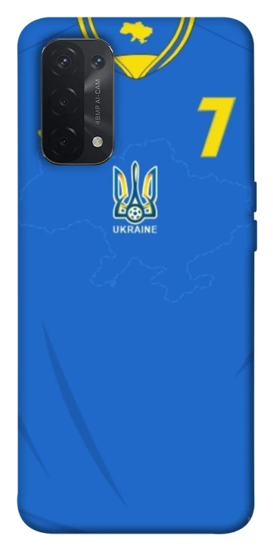 Чохол на Oppo A54 5G / A74 5G UA-Football ver.4 фото 1 з 1