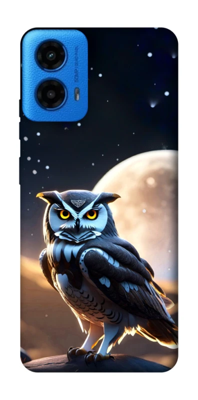 Чехол на Motorola Moto G45 Cyber ​​owl фото 1 из 1