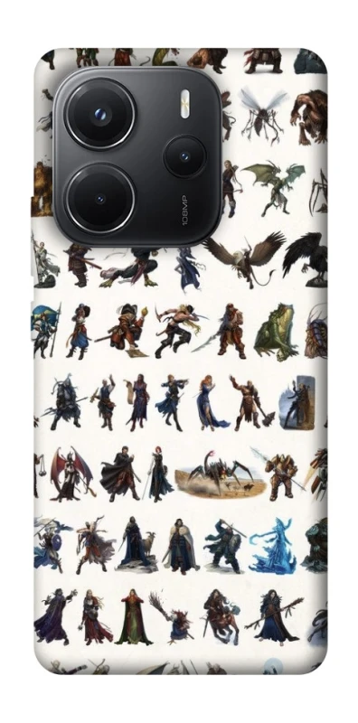 Чохол на Xiaomi Redmi Note 14 4G (Int. version) Character Selection фото 1 з 1