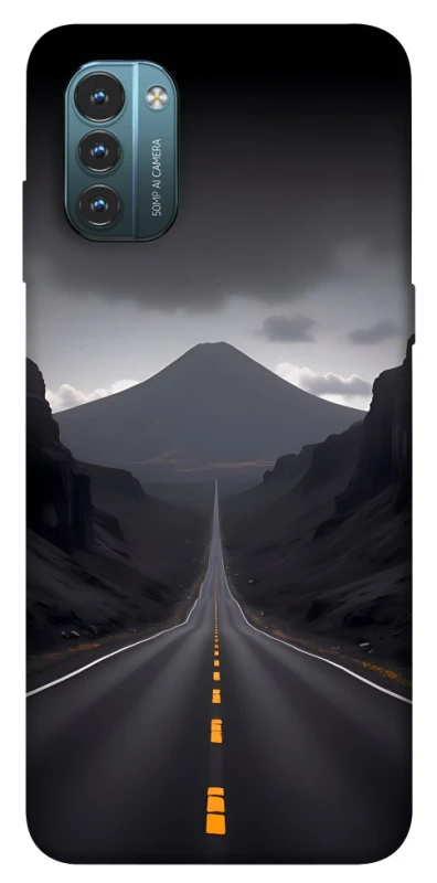 Чехол на Nokia G21 Black mountains фото 1 из 1