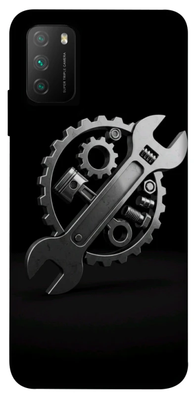 Чохол на Xiaomi Poco M3 Mechanic v2 фото 1 з 1