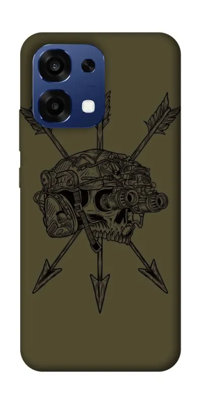 Чохол на Oppo A6 Pro 4G/5G Mil skull фото 1 з 1