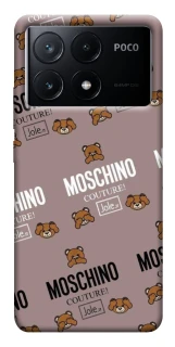 Чохол на Xiaomi Poco X6 Moschino фото 1 з 1