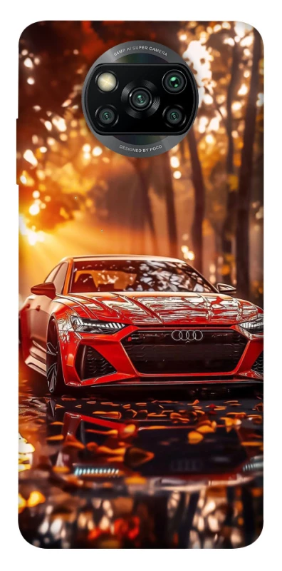 Чехол на Xiaomi Poco X3 NFC / Poco X3 Pro Audi at sunset фото 1 из 1