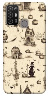 Чехол на ZTE Blade A52 Halloween aesthetic ver.1 фото 1 из 1