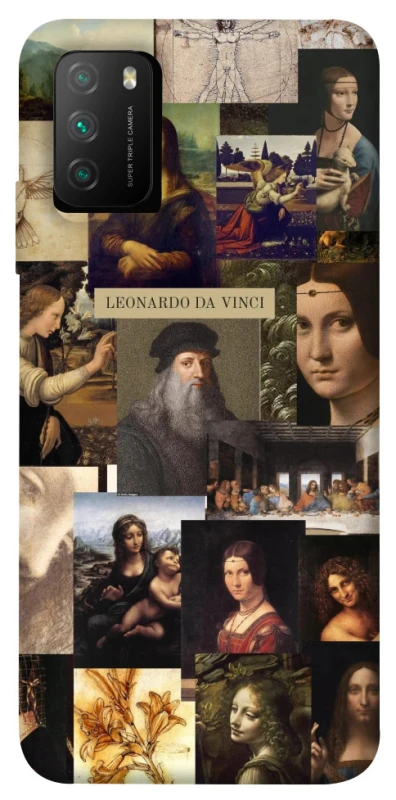 Чехол на Xiaomi Poco M3 Leonardo da Vinci фото 1 из 1