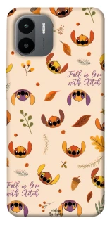 Чехол на Xiaomi Redmi A1 / A2 Fall in love with Stitch фото 1 из 1