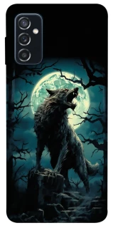 Чехол на Samsung Galaxy M52 Волк под луной фото 1 из 1