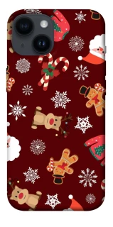 Чехол на Apple iPhone 14 (6.1") Новогодний v6 фото 1 из 1