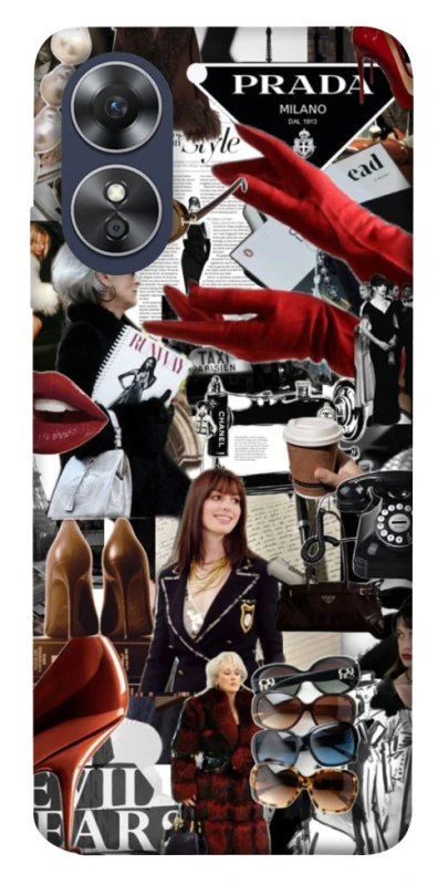 Чохол на Oppo A17 Fashion collage ver.13 фото 1 з 1