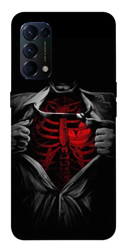 Чохол на Oppo Reno 5 4G Skeleton Heart фото 1 з 1