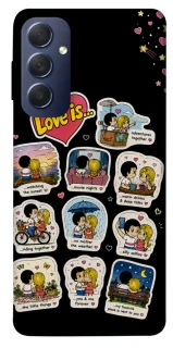 Чехол на Samsung Galaxy M54 5G Love is ver.4 фото 1 из 1