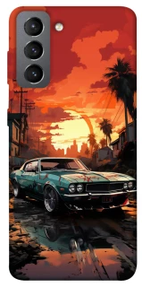 Чохол на Samsung Galaxy S21 FE Car at sunset фото 1 з 1