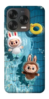 Чохол на ZTE Blade V70 Design Labubu in the pool фото 1 з 2