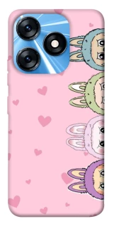 Чехол на TECNO Spark 10 All Labubu 4 фото 1 из 1