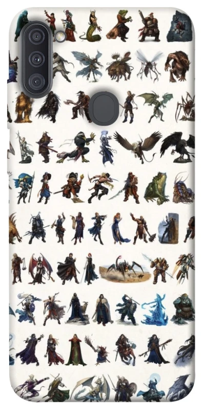 Чехол на Samsung Galaxy A11 Character Selection фото 1 из 1