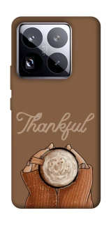 Чохол на Xiaomi 15 Pro Thankful coffee фото 1 з 1