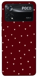 Чехол на Xiaomi Poco X4 Pro 5G Smal hearts фото 1 из 1