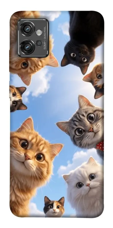 Чохол на Motorola Moto G32 Cats фото 1 з 1