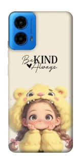 Чехол на Motorola Moto G45 Be kind фото 1 из 1