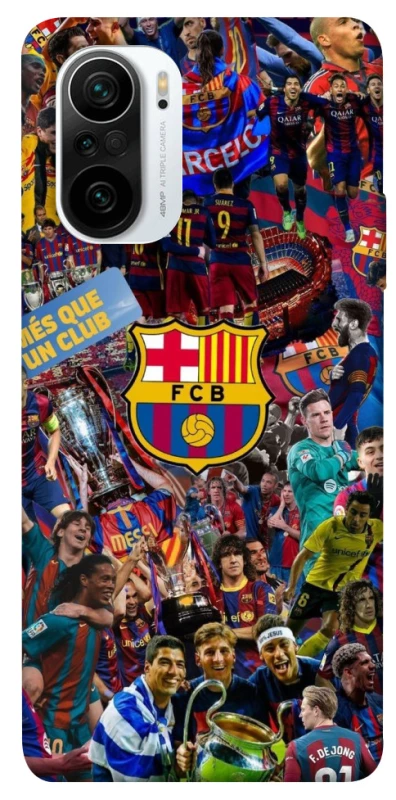 Чохол на Xiaomi Redmi K40 / K40 Pro / K40 Pro+ / Poco F3 FC Barcelona v4 фото 1 з 1