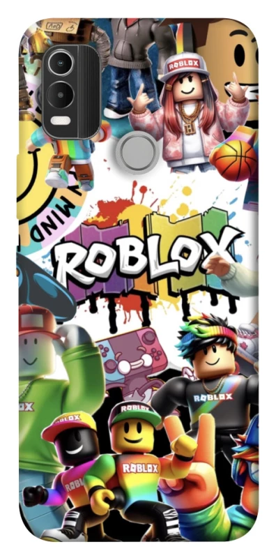 Чохол на Nokia C21 Plus Roblox Characters Collage фото 1 з 1