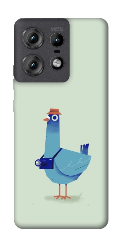 Чохол на Motorola Edge 50 Pro Голуб-детектив фото 1 з 1