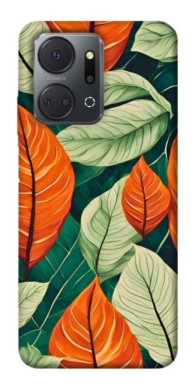 Чехол на Huawei Honor X7a Leaves фото 1 из 1