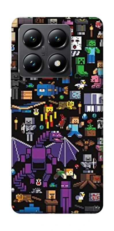 Чохол на Xiaomi 14T Minecraft v5 фото 1 з 1