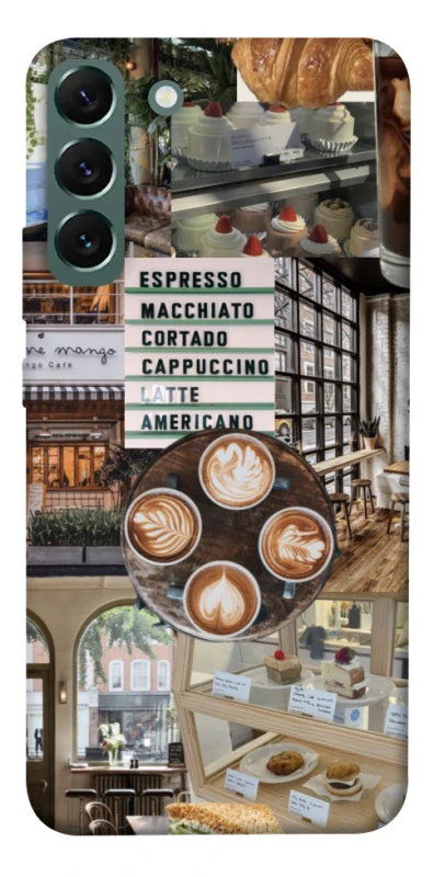 Чохол на Samsung Galaxy S22+ Coffee collage ver.5 фото 1 з 1