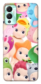 Чехол на Infinix Hot 12 Play Fruit-Zoo Kaleidoscope фото 1 из 1