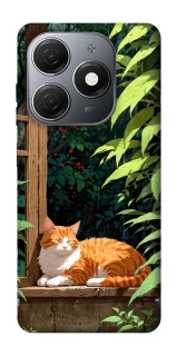 Чохол на TECNO Spark 20 red cat фото 1 з 1