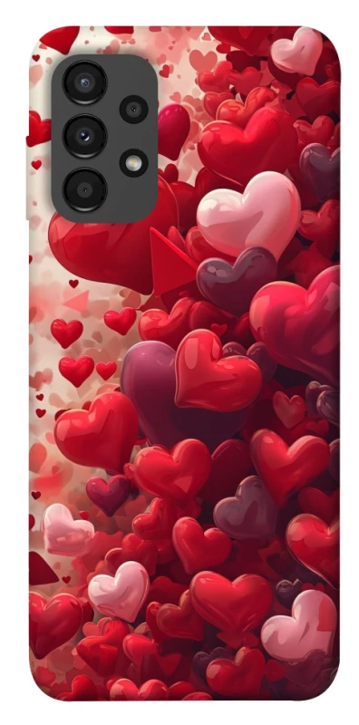 Чохол на Samsung Galaxy A13 4G Many hearts фото 1 з 1