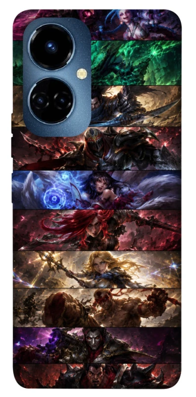Чохол на TECNO Camon 19 Pro League of Legends фото 1 з 1