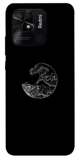 Чохол на Xiaomi Redmi 10C Black tsunami фото 1 Чохол на Xiaomi Redmi 10C Black tsunami фото 1 з 1