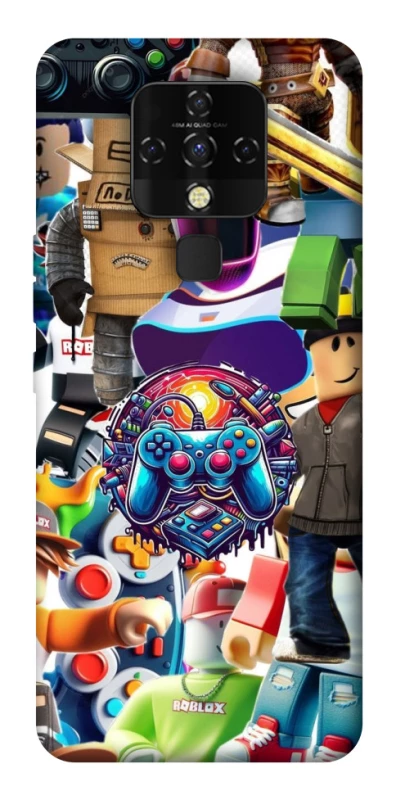 Чехол на TECNO Camon 16 SE Roblox controller chaos фото 1 из 1