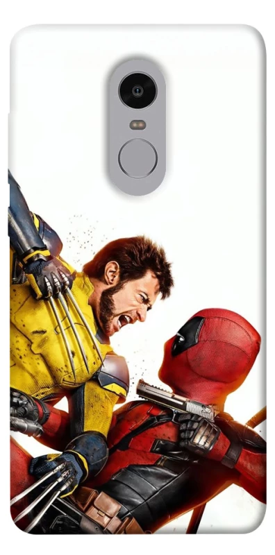Чехол на Xiaomi Redmi Note 4X / Note 4 (Snapdragon) Deadpool and Wolverine фото 1 из 1