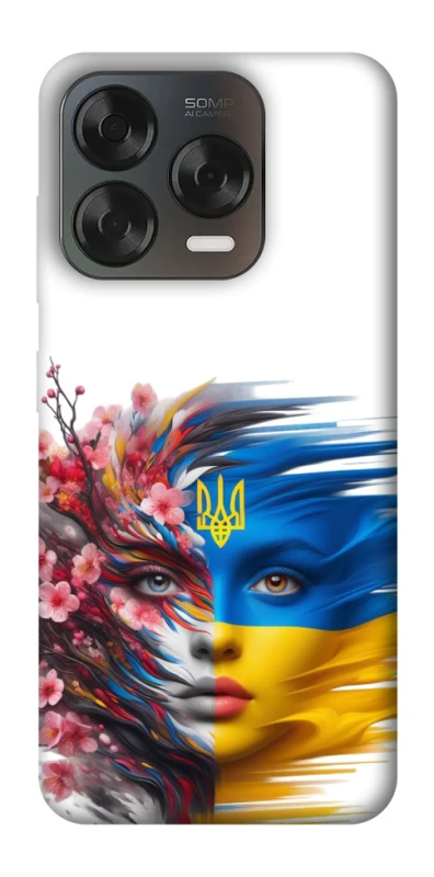 Чохол на ZTE Blade V70 Design Flowering Ukraine фото 2 з 2
