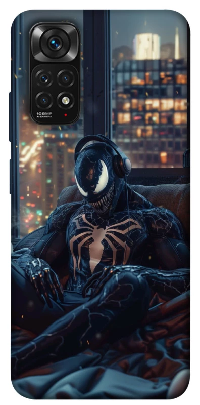 Чехол на Xiaomi Redmi Note 11 (Global) / Note 11S Venom earphones фото 1 из 1