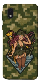 Чохол на Samsung Galaxy M01 Core / A01 Core Military Waifu фото 1 з 1