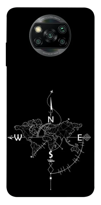 Чохол на Xiaomi Poco X3 NFC / Poco X3 Pro Travel Map фото 1 з 1