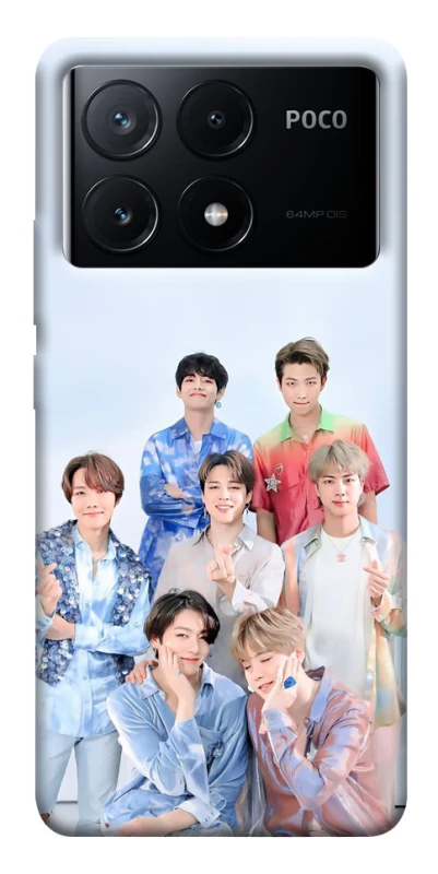 Чохол на Xiaomi Poco X6 BTS v3 фото 1 з 1