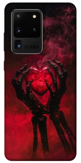 Чехол на Samsung Galaxy S20 Ultra Heart in the hands of a skeleton фото 1 из 1